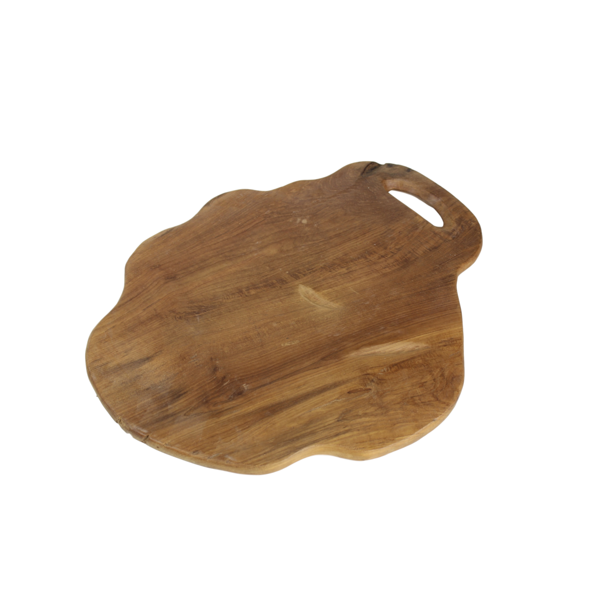 Serveerschaal groot - naturel - teak